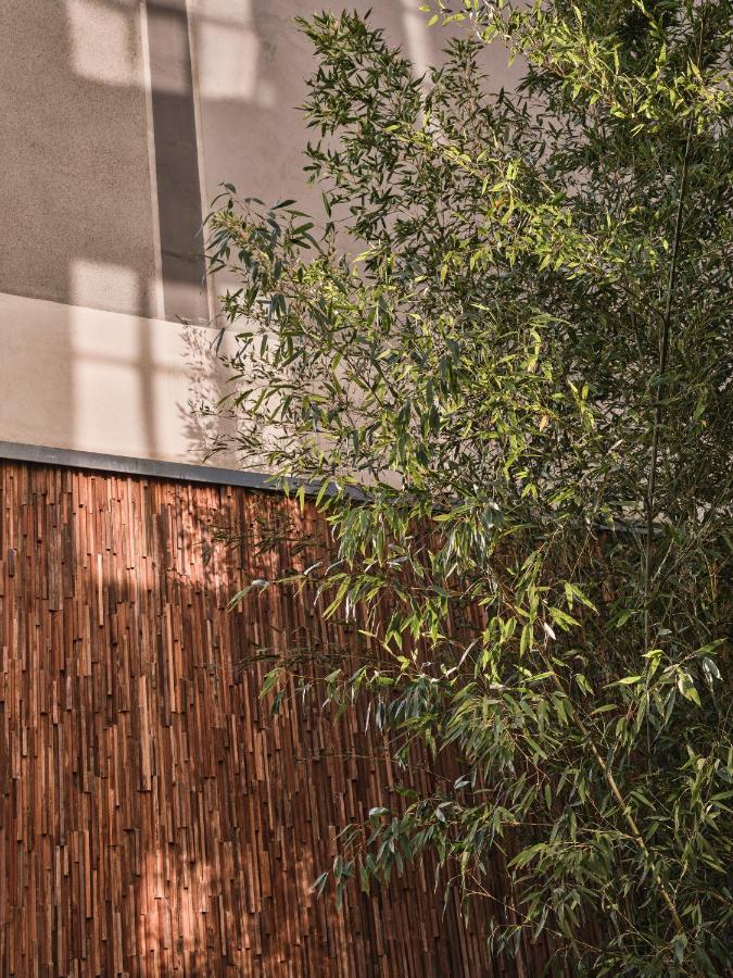 Hotel Sly Berlín Exterior foto Bamboo fence